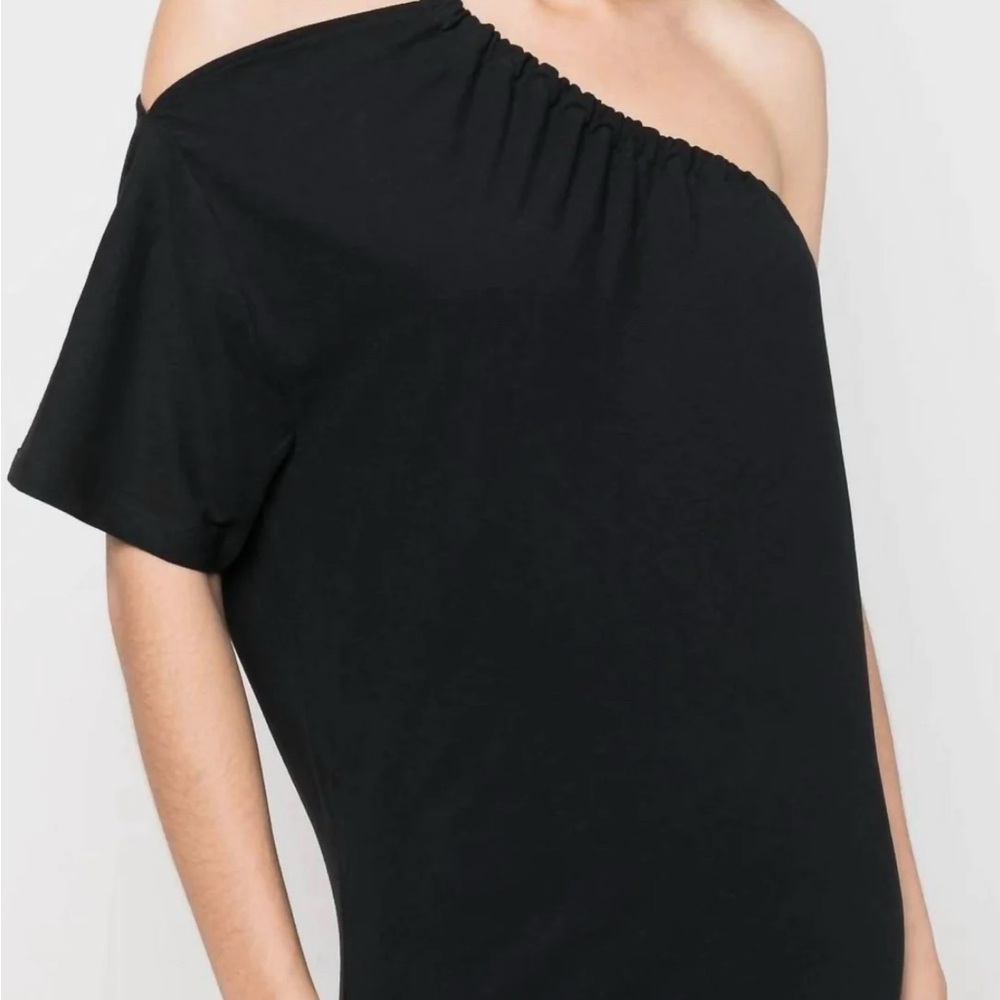 IRO Asymmetrical One-Shoulder Cocktail Dress (Color is Red NOT BLACK) - Picture 2 of 7